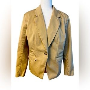 MOSSIMO sz 18 cotton blend stretch blazer